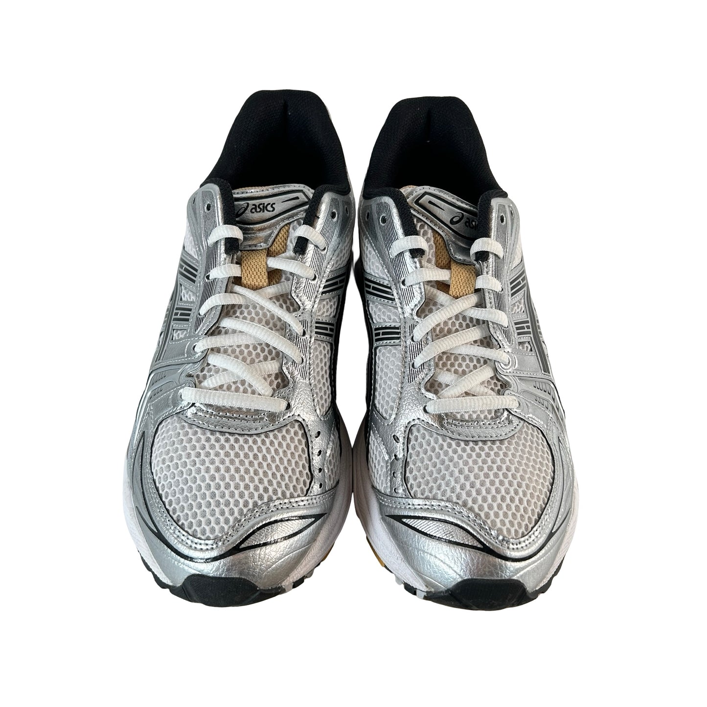 1201A019 102 ASICS Gel-Kayano 14 White Pure Gold [USED] - 9 M (Used) (No Box)