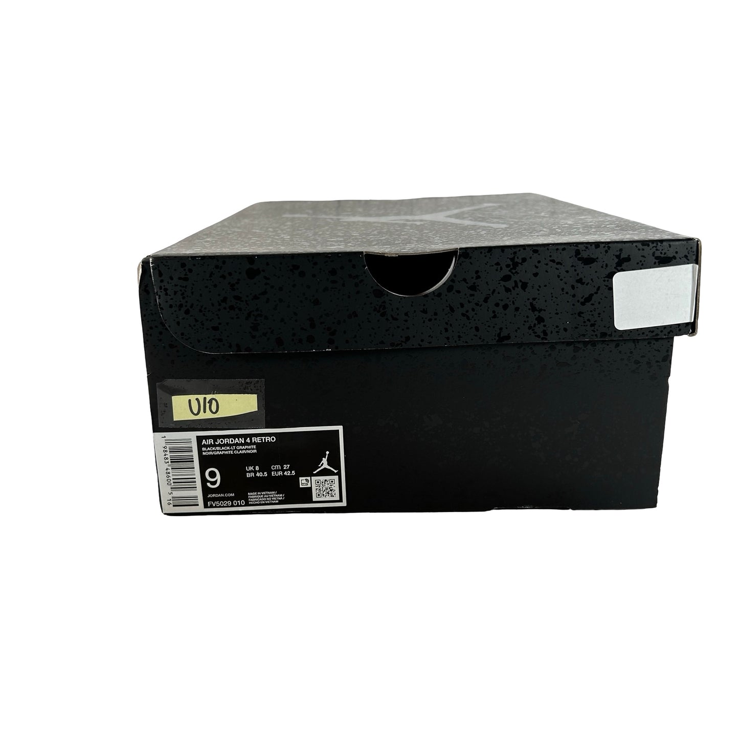 FV5029 010 Jordan 4 Retro Black Cat (2025) [USED] - 9 M (Used10)