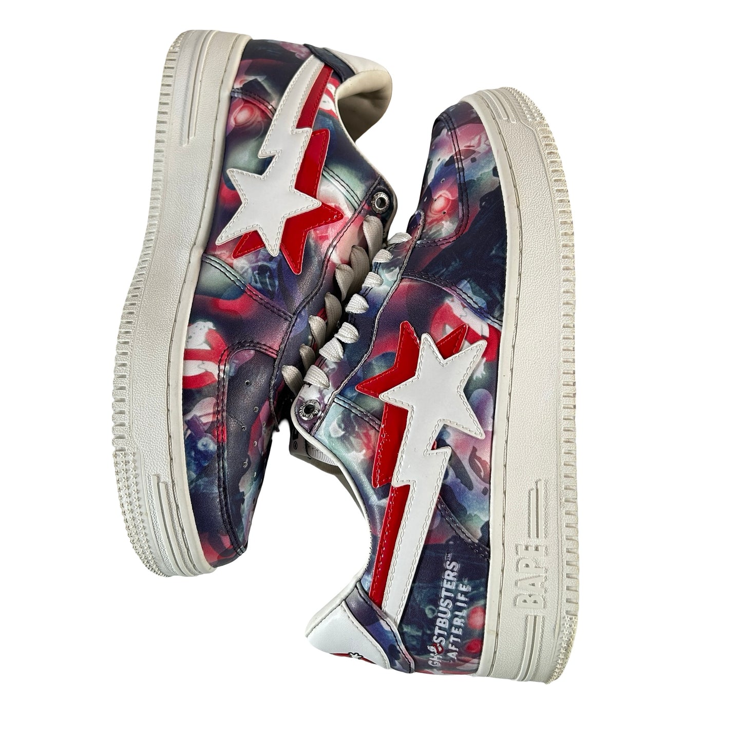 2H23191944 BAPE Ghostbusters x Bapesta Baby Milo [USED] - 8 M (Used)