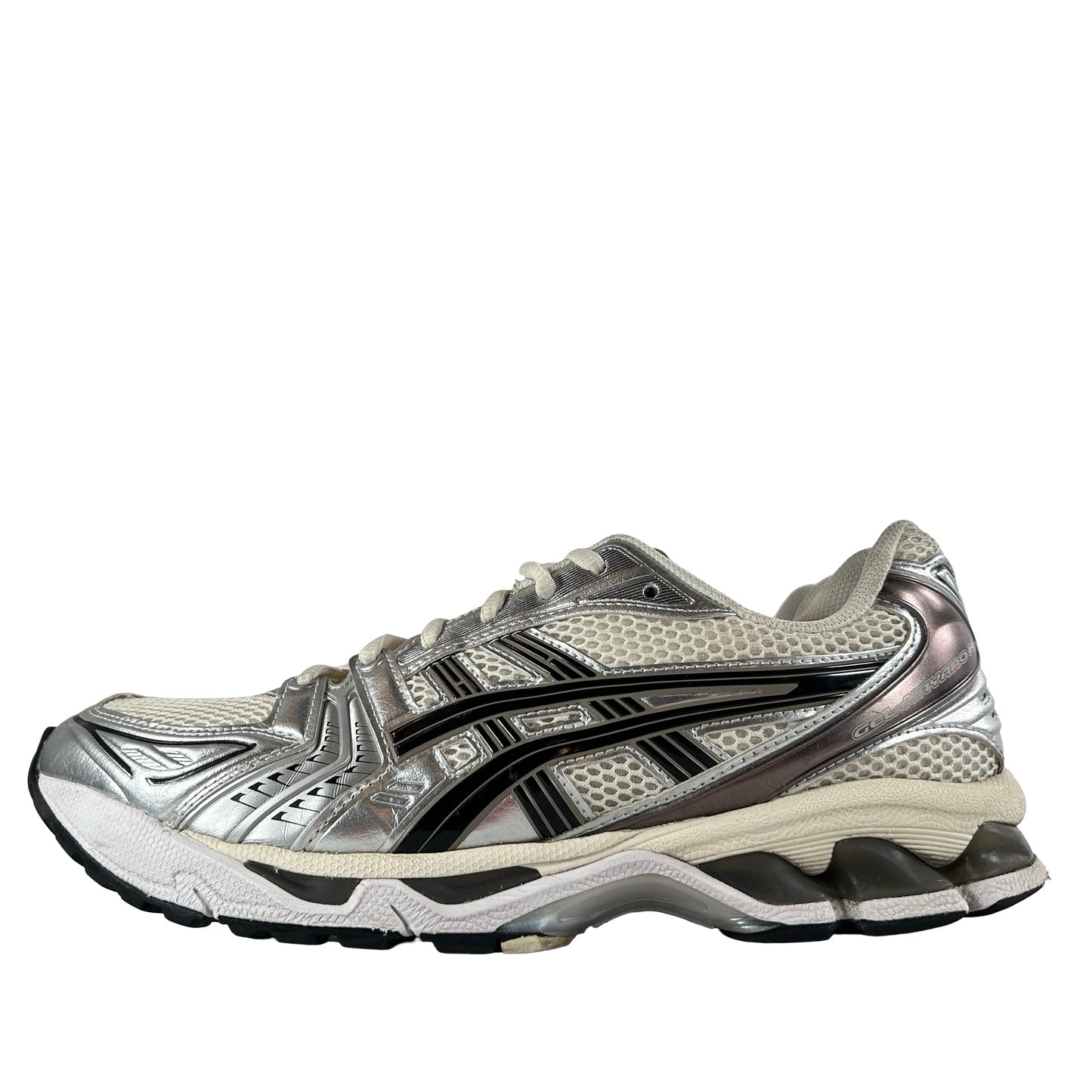 1201A019 108 ASICS Gel-Kayano 14 Cream Black Metallic Plum [USED] - 9.5 (Used3)