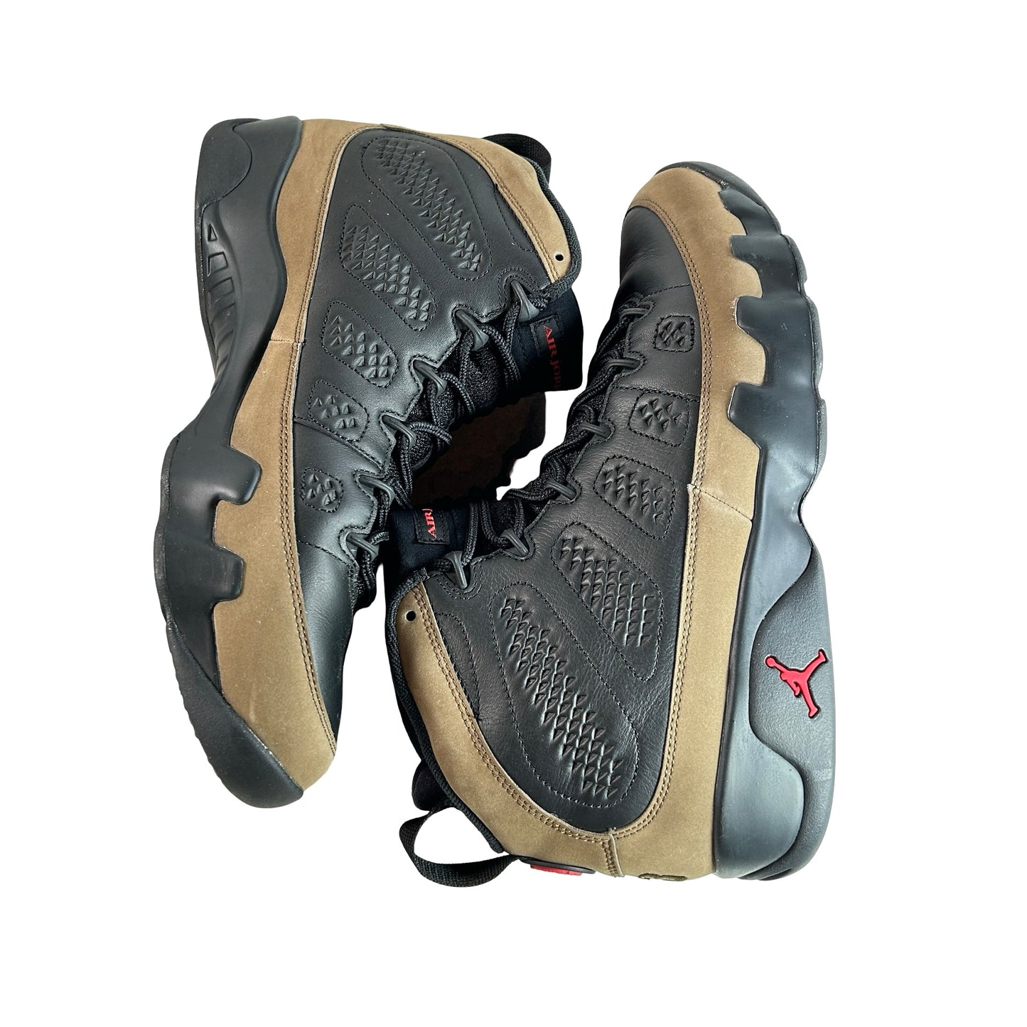 HV4794 030 Air Jordan 9 Retro Olive (2024) [USED] - 11.5 M (Used14)