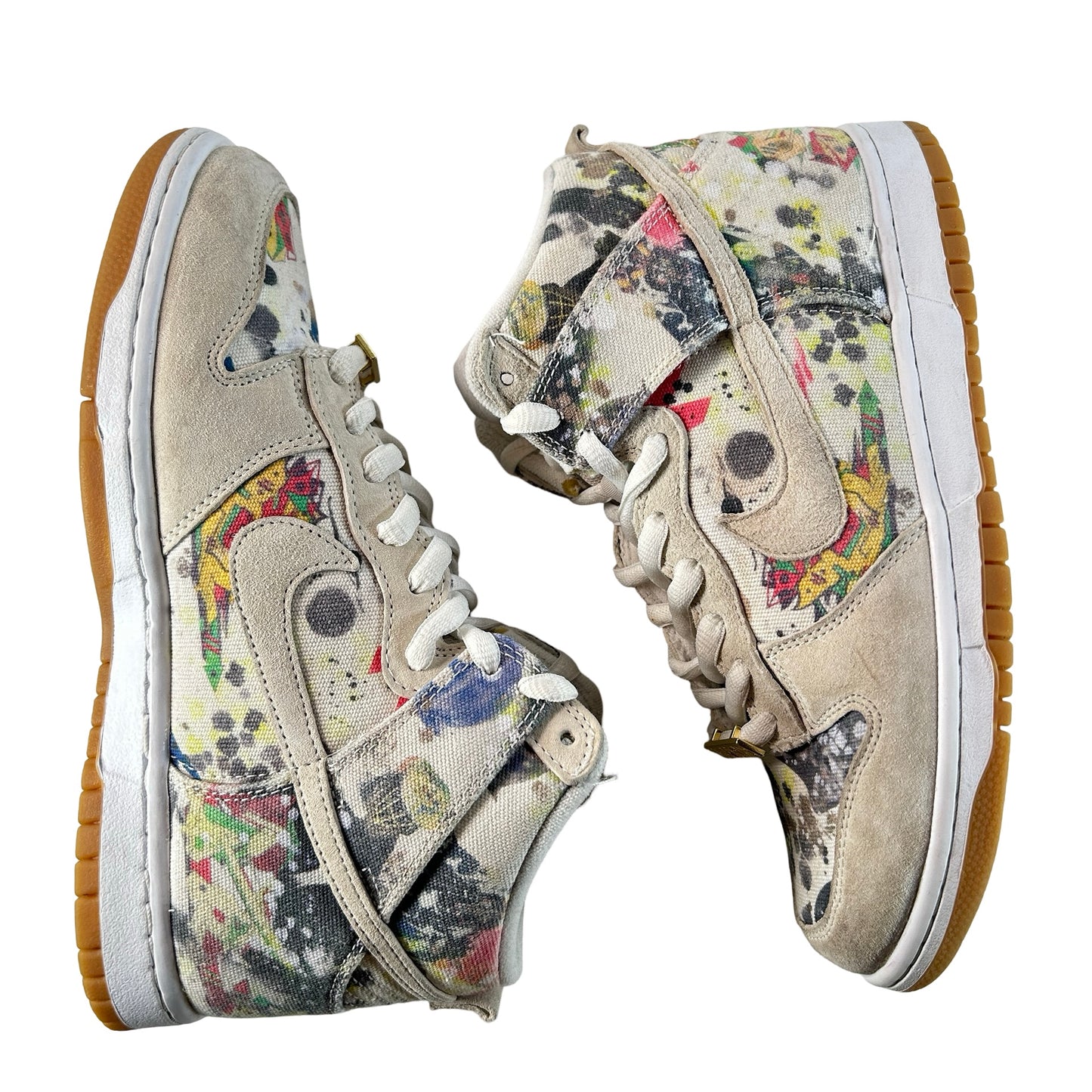 FD8779 100 Nike SB Dunk High Supreme Rammellzee [USED] - 8.5 M (Used) (No Box)