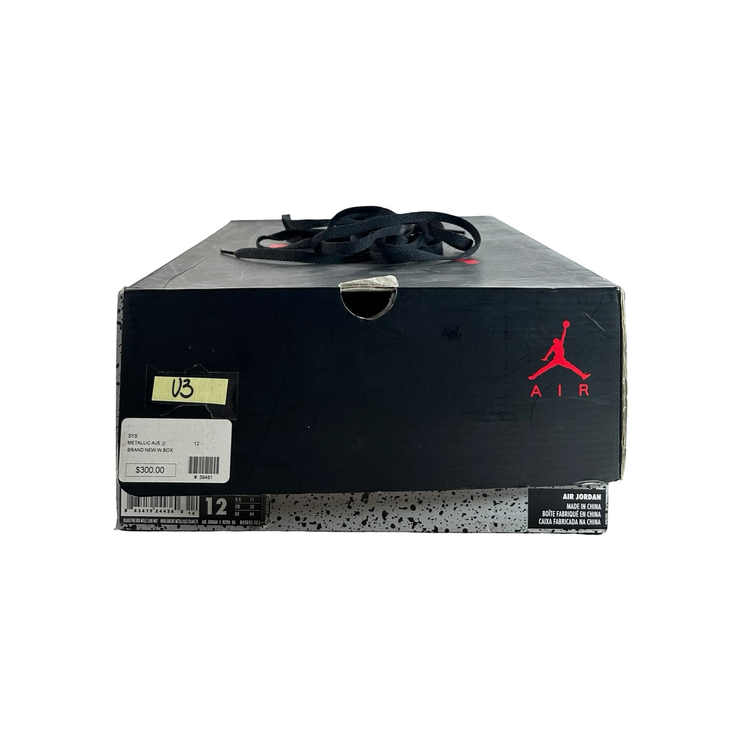 845035 003 Jordan 5 Retro Black Metallic (2016) [USED] - 12 M (Used3)