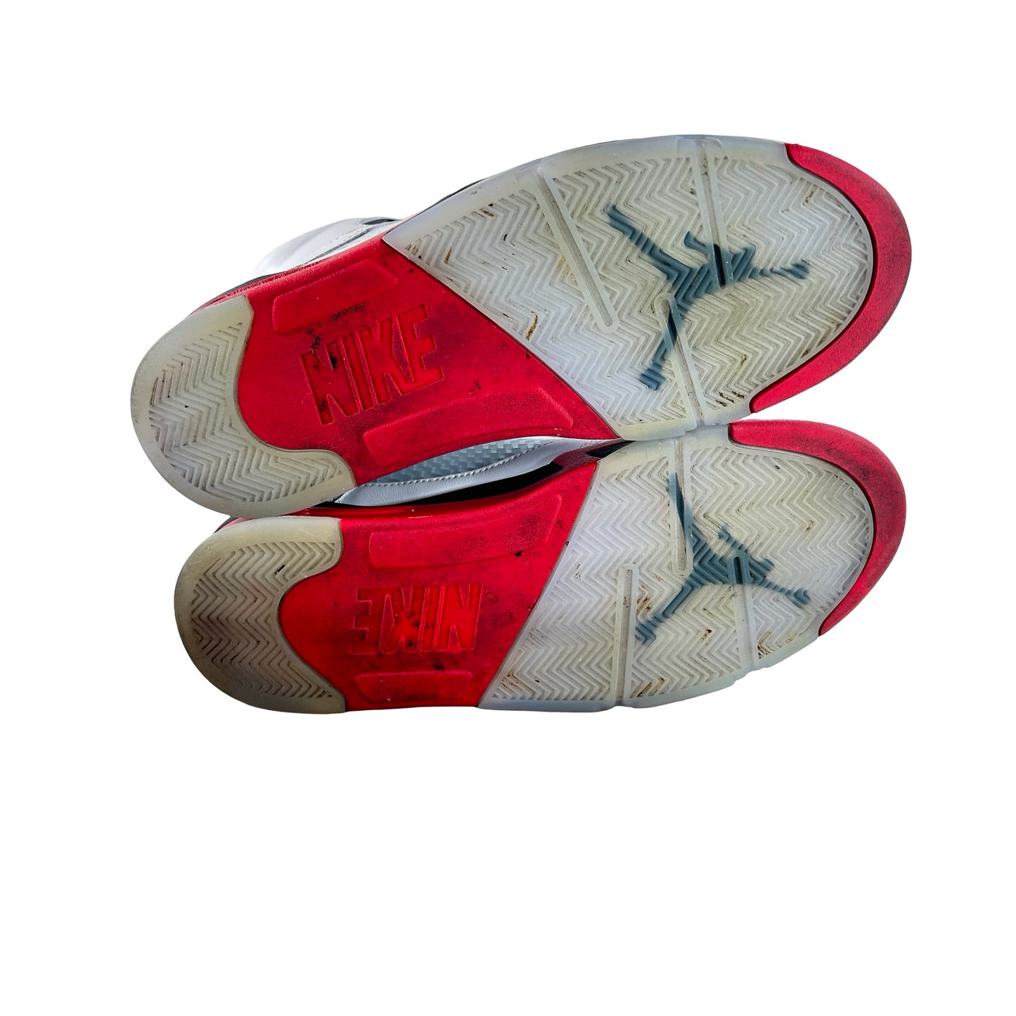 HQ7978 101 Jordan 5 Retro Fire Red Black Tongue (2025) [USED] - 12 M (Used5)