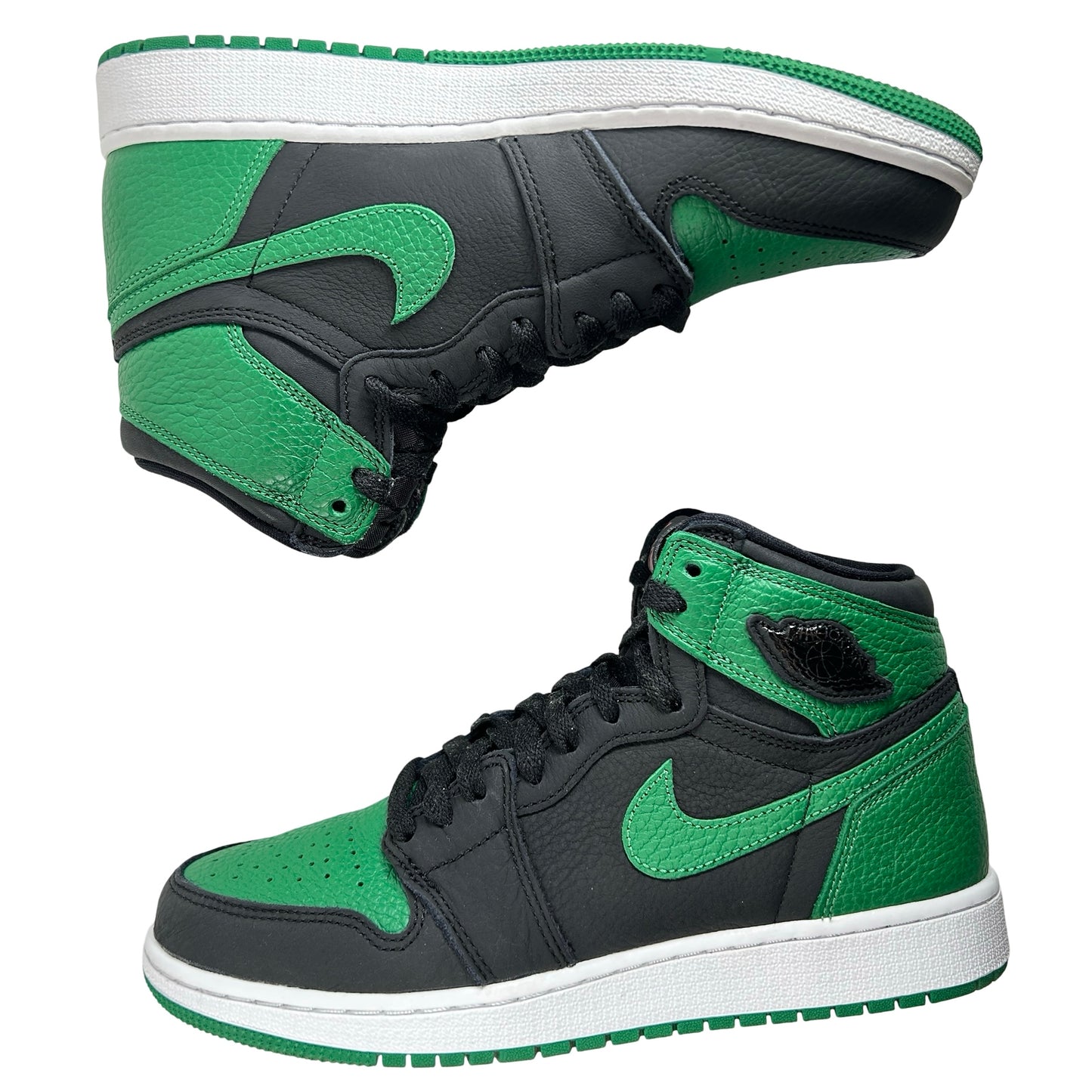 575441 030 Jordan 1 Retro High Pine Green Black (GS) [USED] - 6 Y (Used2)