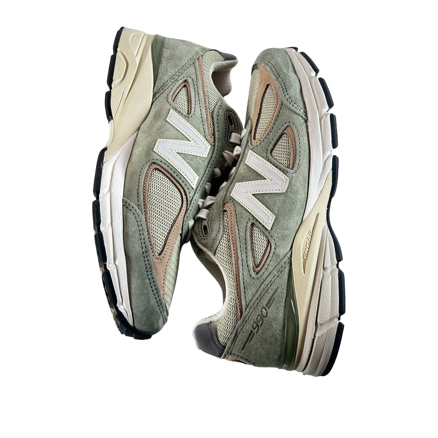 U990GT4 New Balance 990v4 MiUSA Teddy Santis Olive Incense [USED] - 7 M (Used)
