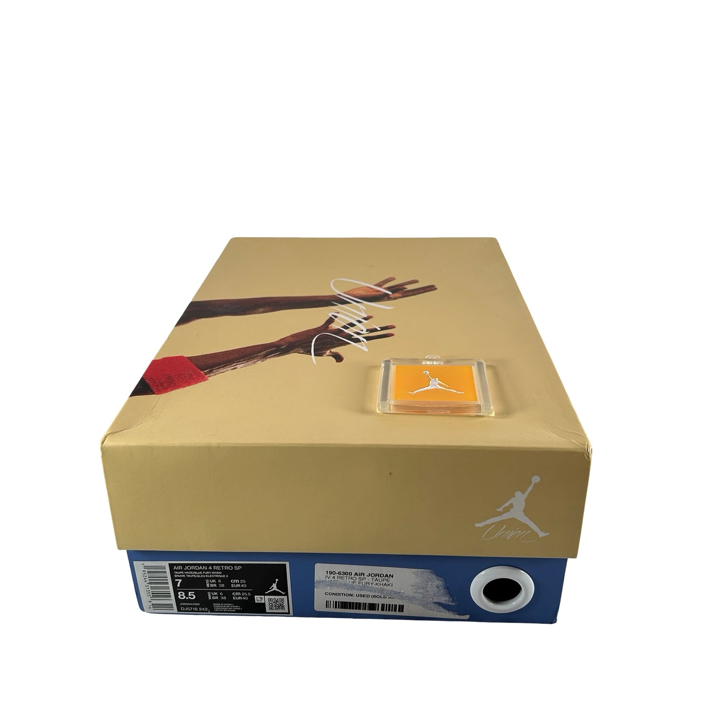 DJ5718 242 Jordan 4 Union Taupe Haze [USED] - 7 M (Used)