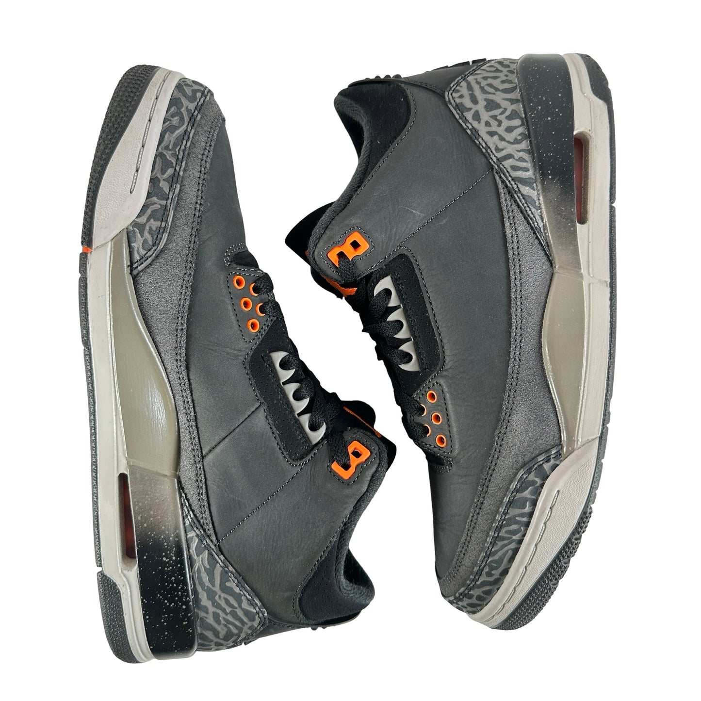 CT8532 080 Jordan 3 Retro Fear Pack (2023) [USED] - 8.5 M (Used2)