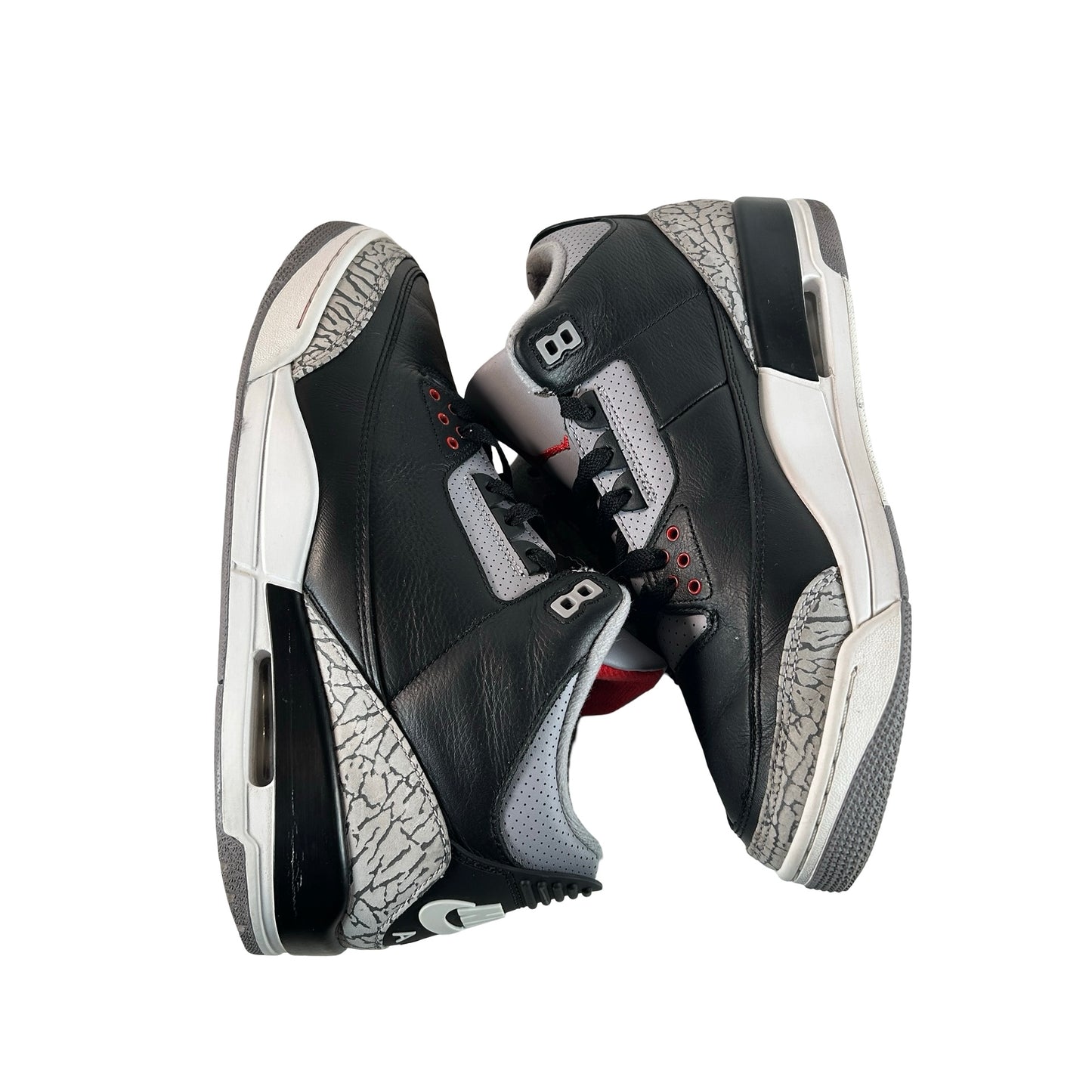 DN3707 010 Jordan 3 Retro OG Black Cement (2024) [USED] - 10.5 M (Used31)