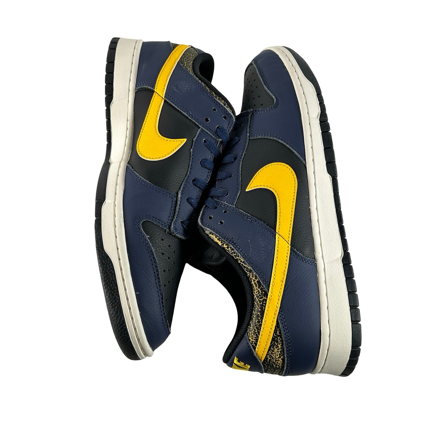 FZ4014 010 Nike Dunk Low Vintage Michigan [USED] - 13 M (Used)