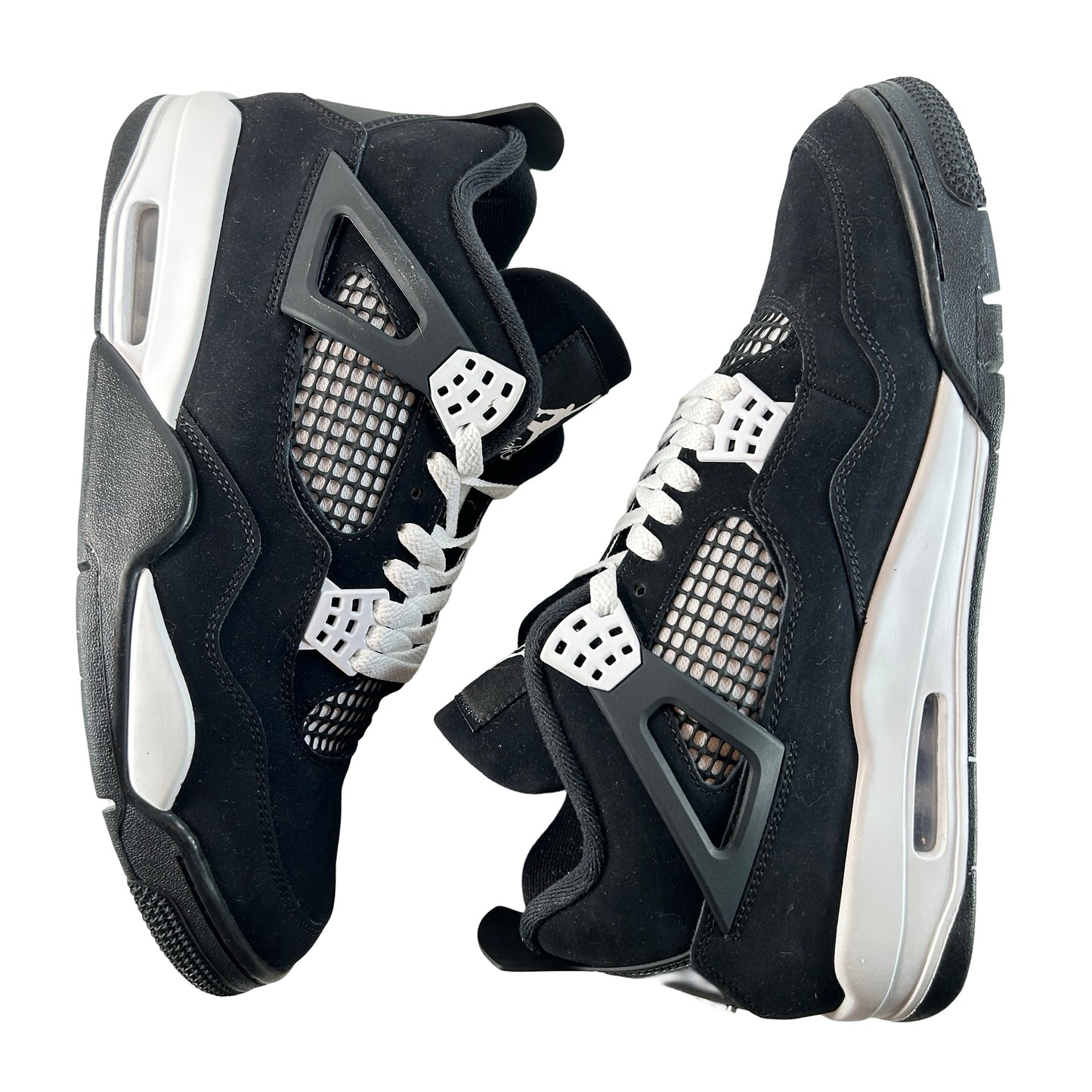 FQ8138 001 Jordan 4 Retro White Thunder [USED] - 11 M (Used4)