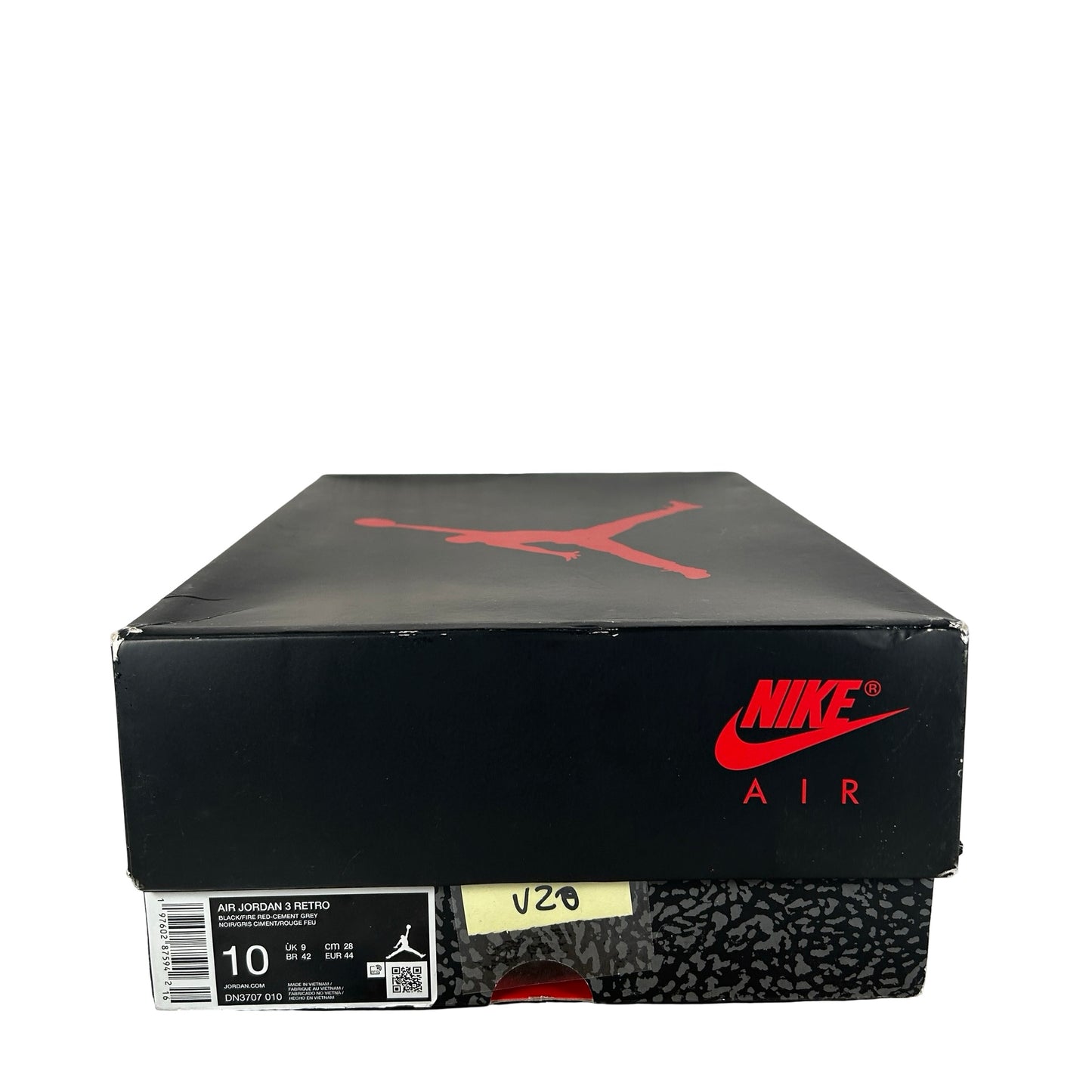 DN3707 010 Jordan 3 Retro Black Cement Reimagined (2024) [USED] - 10 M (Used20)