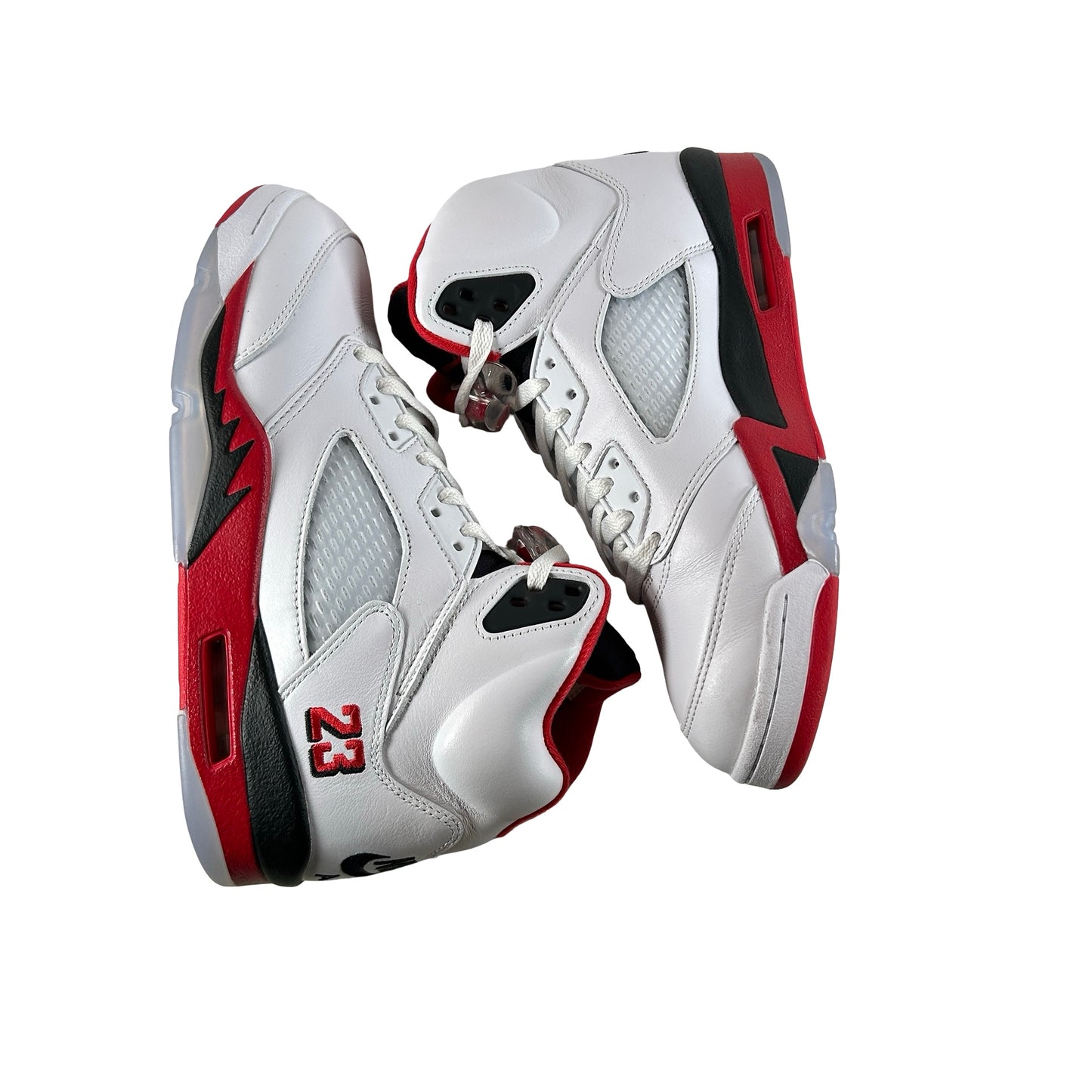 HQ7978 101 Jordan 5 Retro Fire Red Black Tongue (2025) [USED] - 8.5 M (VNDS)