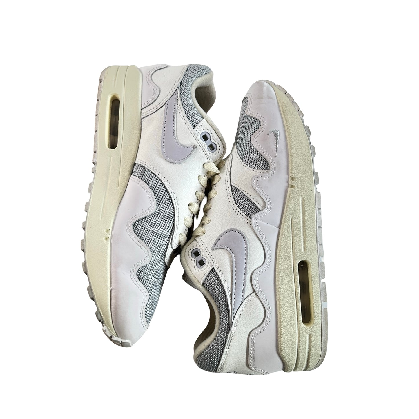 DQ0299 100 Nike Air Max 1 Patta Waves White [USED] - 5.5 M (Used)