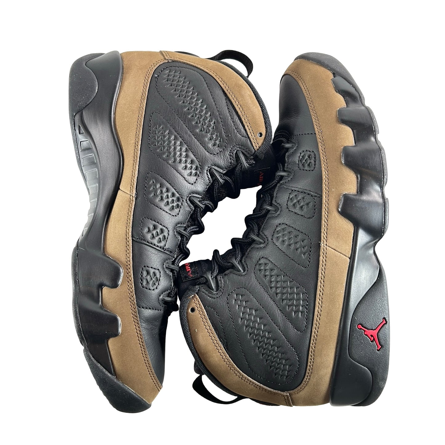 HV4794 030 Air Jordan 9 Retro Olive (2024) [USED] - 9.5 M (Used9)