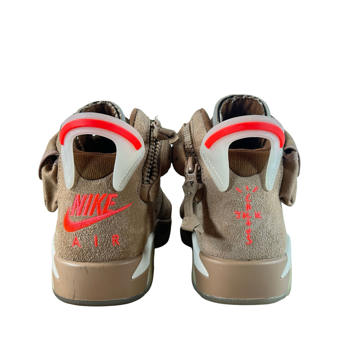 DH0690 200 Jordan 6 Retro Travis Scott British Khaki [USED] - 4.5 M (Used)