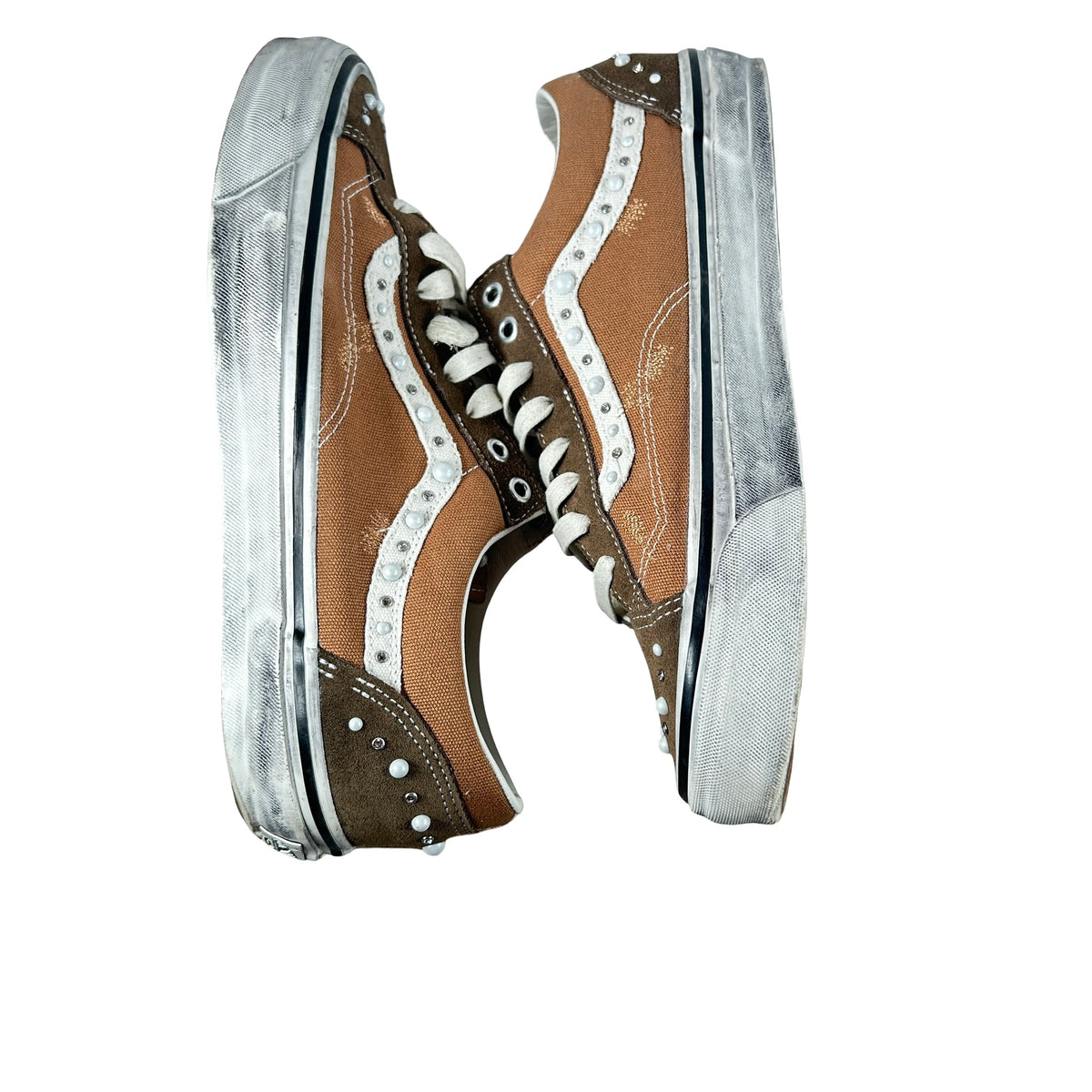 VN000E8VFST Vans LX Old Skool 36 Pearlized Pack Vintage Cocoa Brown [USED] - 11 M (Used)