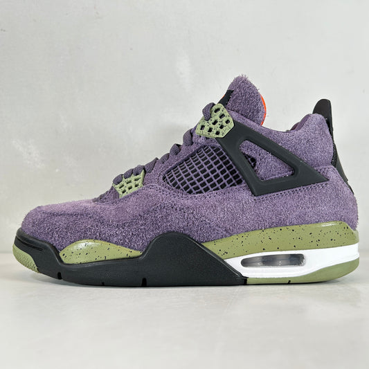 AQ9129 500 Jordan 4 Retro Canyon Purple [USED] - 8 W (Used) (No insoles)