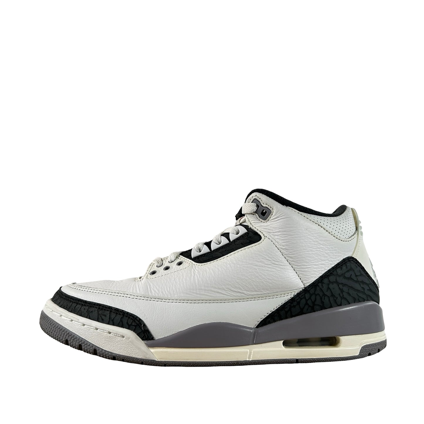 CT8532 106 Jordan 3 Retro Cement Grey [USED] - 9.5 M (Used) (No Box)