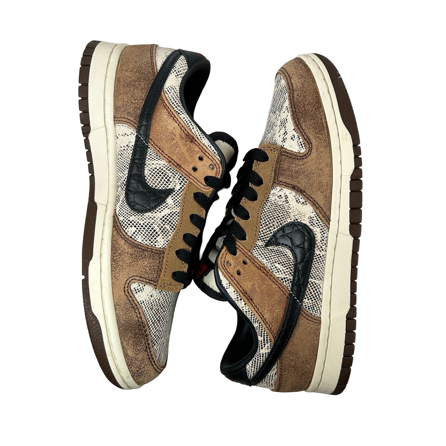 FJ5434 120 Nike Dunk Low Premium CO.JP Piel de serpiente marrón