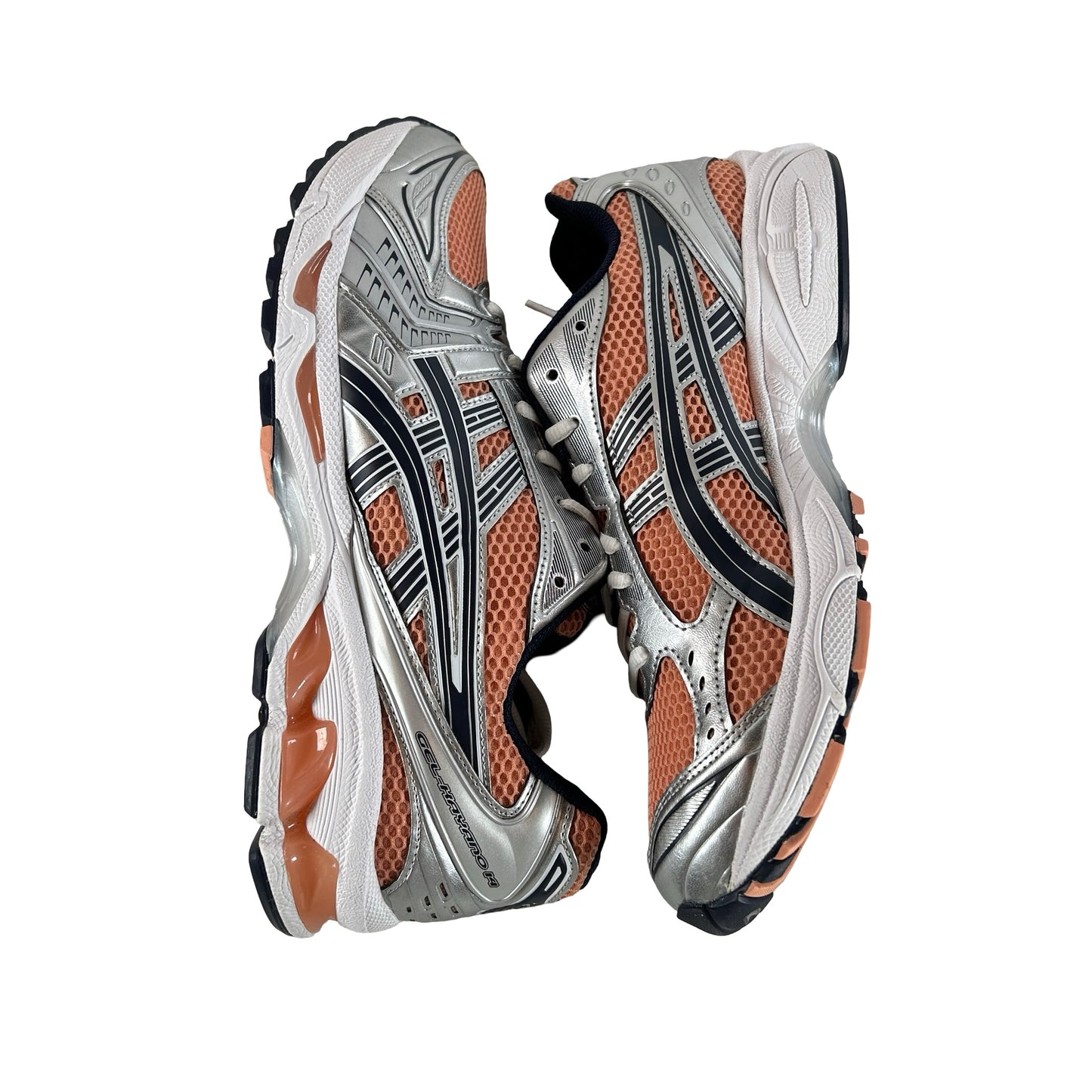 1203A537 210 ASICS Gel-Kayano 14 Sepia Pure Silver [USED] - 10.5 M (Used)