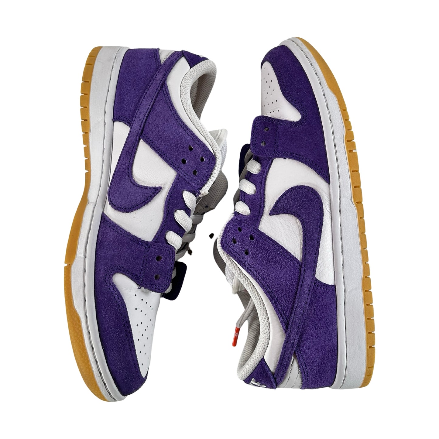 DV5464 500 Nike SB Dunk Low Pro ISO Orange Label Court Purple [USED] - 8.5 M (Used)