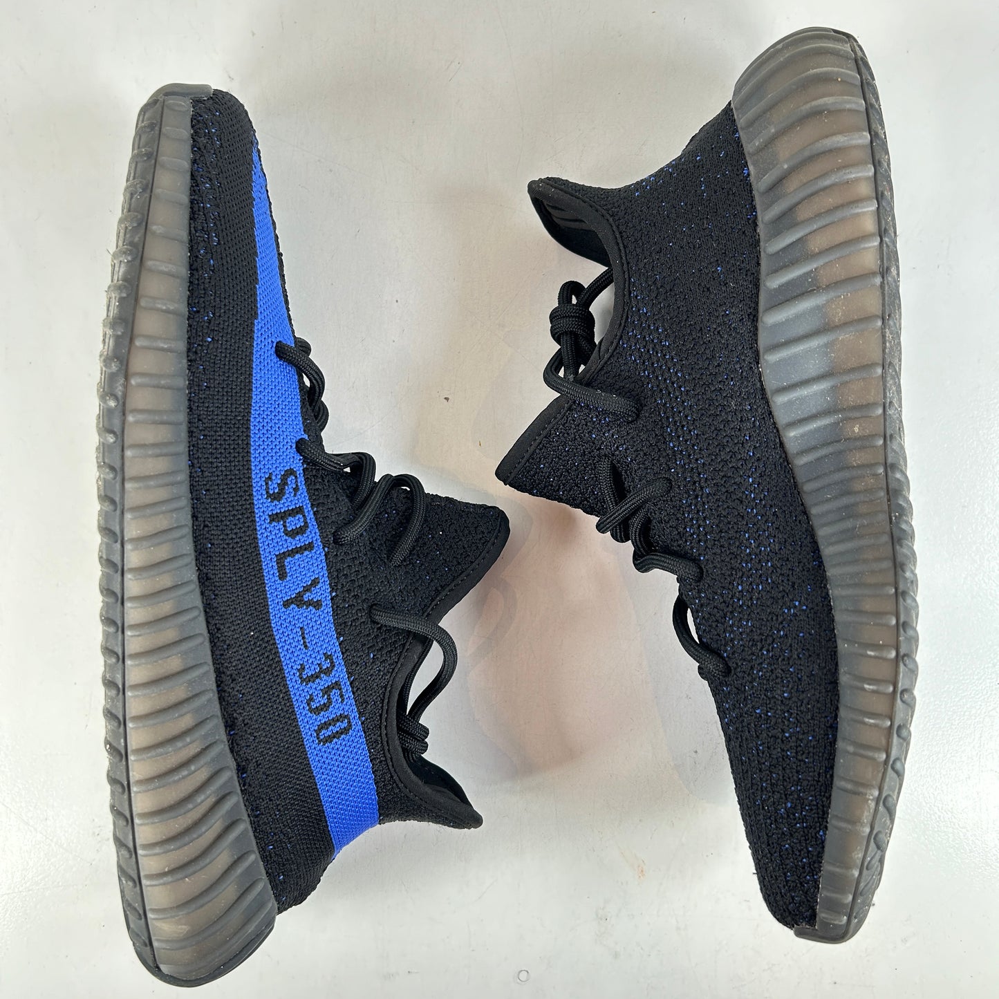 GY7164 Adidas Yeezy Boost 350 V2 Dazzling Blue [USED] - 10 M (Used2)