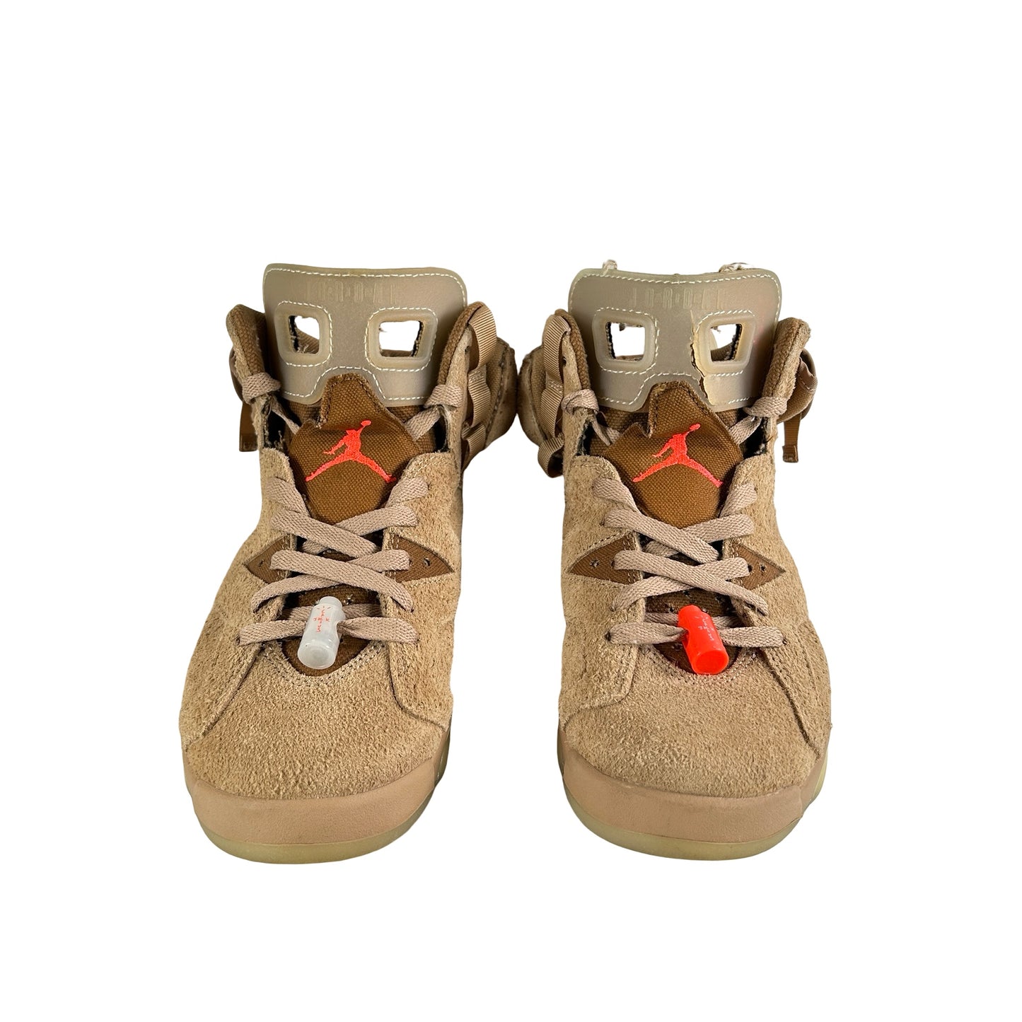 DH0690 200 Jordan 6 Retro Travis Scott British Khaki [USED] - 5.5 M (Used)