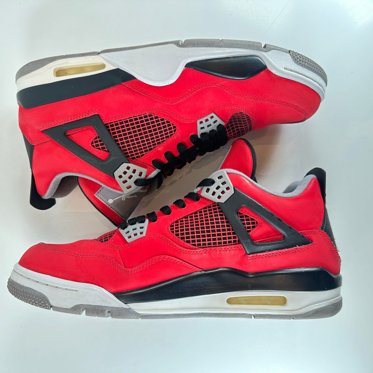 308497 603 Jordan 4 Retro Toro Bravo [USED] - 12 M (Used)