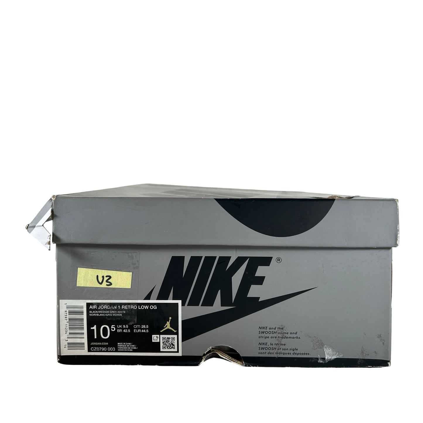 CZ0790 003 Jordan 1 Low OG Shadow (2024) [USED] - 10.5 M (Used3)