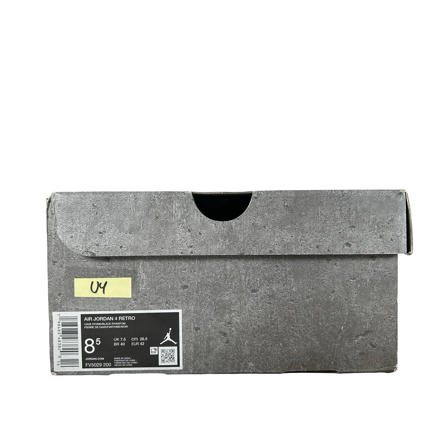 FV5029 200 Jordan 4 Retro Cave Stone [USED] - 8.5 M (Used4)