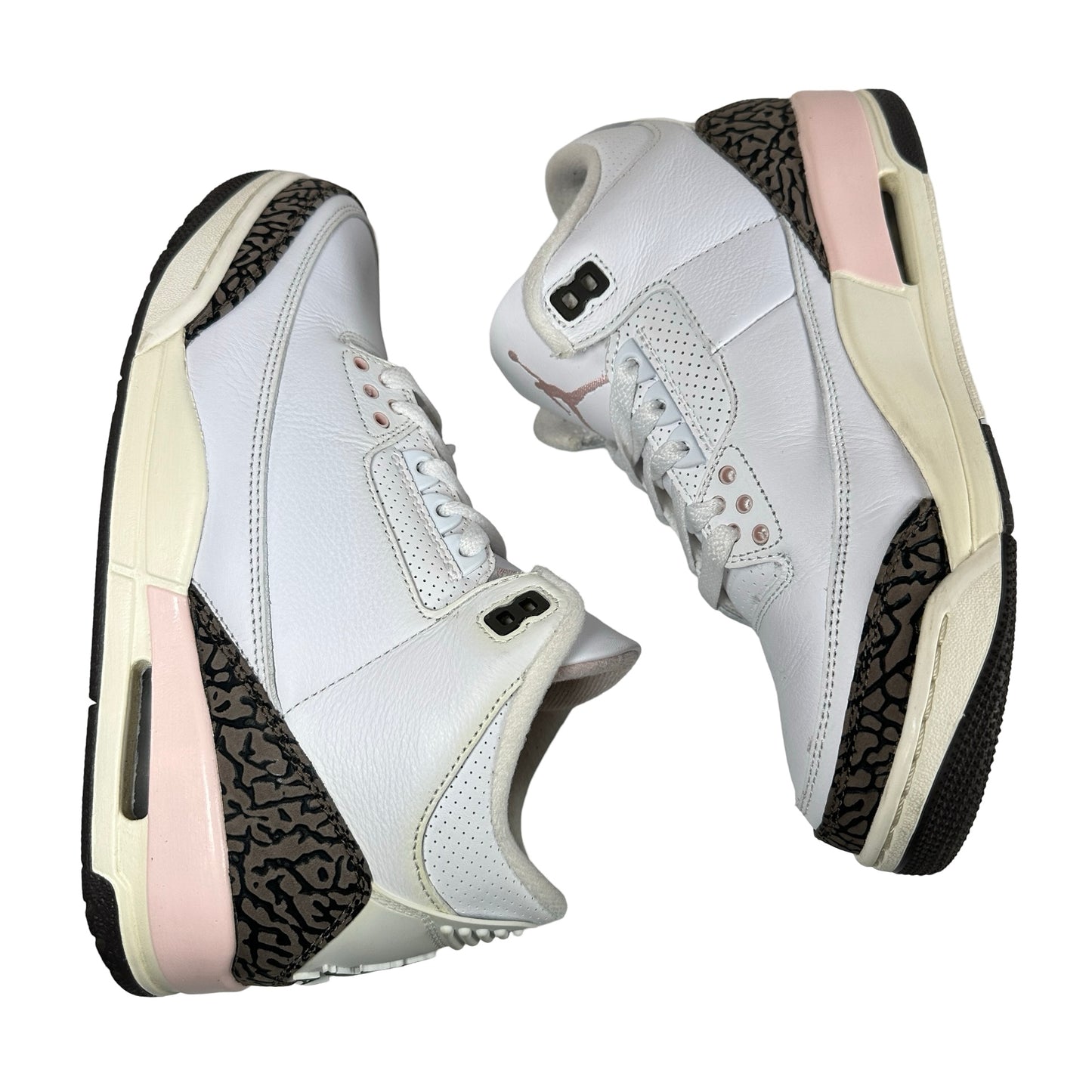 CK9246 102 Jordan 3 Retro Neapolitan Dark Mocha (Women's) - 9 W (Used2)