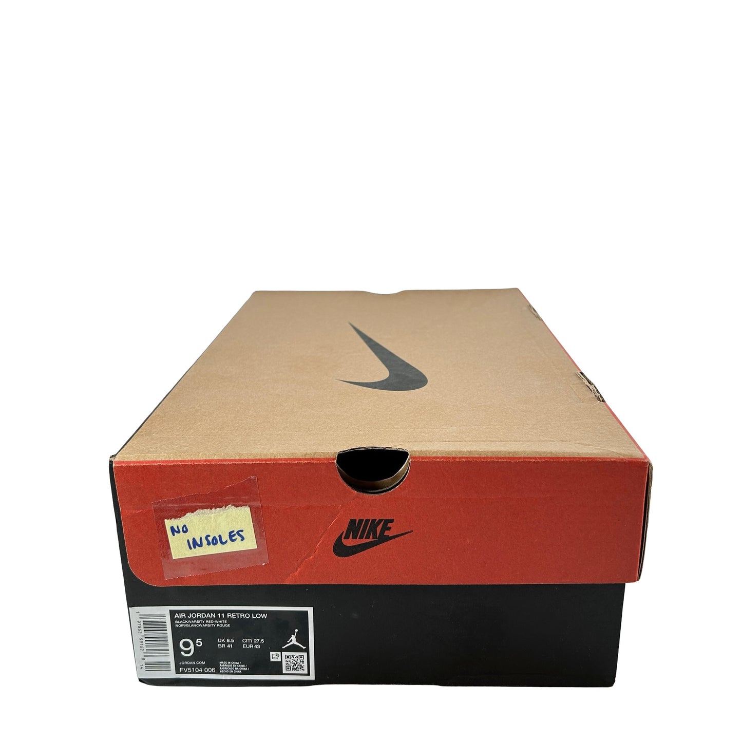 FV5104 006 Jordan 11 Retro Low Bred (2025) - 9.5 M (Used) (No Insoles)