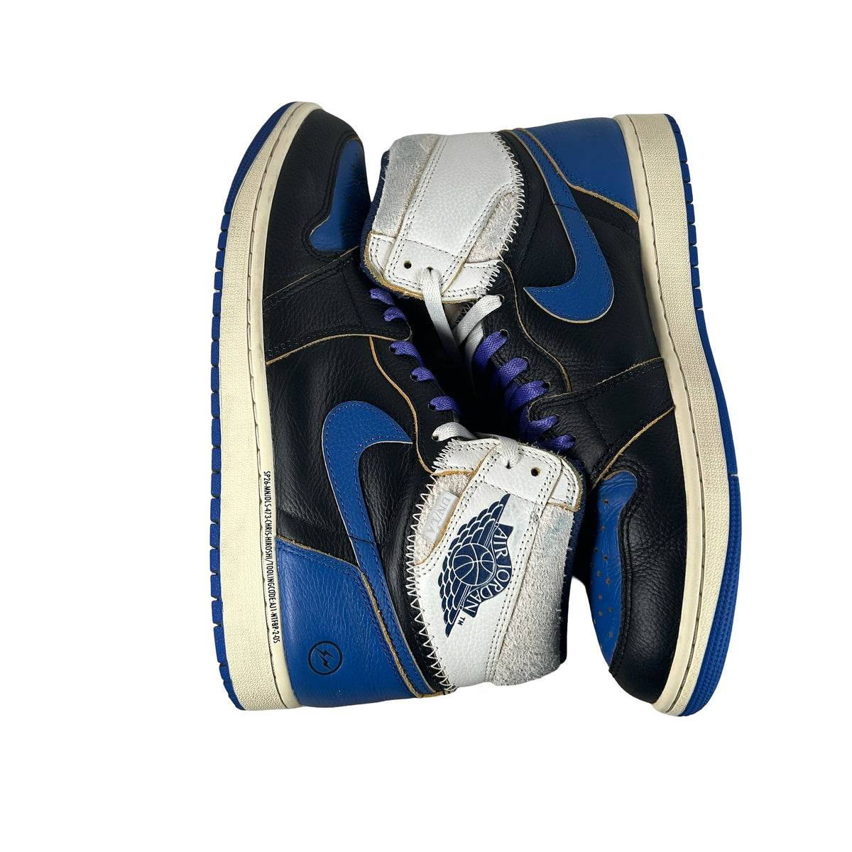 IO7847 001 Jordan 1 Retro High OG SP Fragment x Union LA Sport Royal [USED] - 10.5 M (Used3)