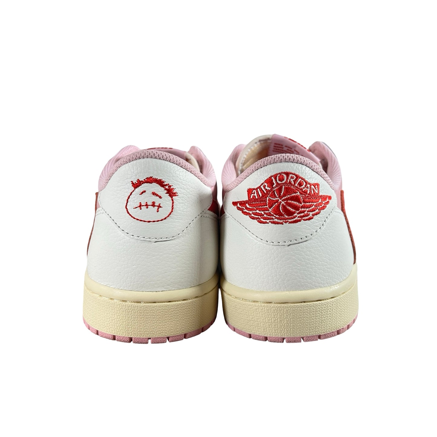 IQ7604 101 Jordan 1 Retro Low OG SP Travis Scott Sail Tropical Pink [USED] - 13 M (Used)