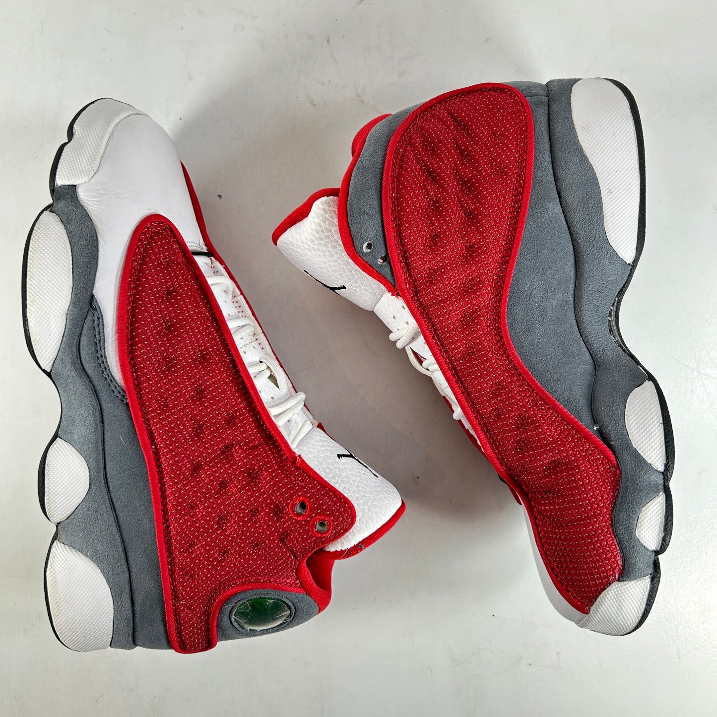 884129 600 Jordan 13 Retro Gym Red Flint Grey (GS) [USED] - 4 Y (Used) (Replace Box)