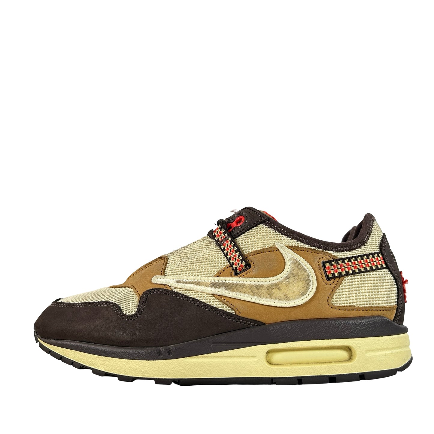 DO9392 200 Nike Air Max 1 Travis Scott Cactus Jack Baroque Brown [USED] - 9.5 M (Used4)