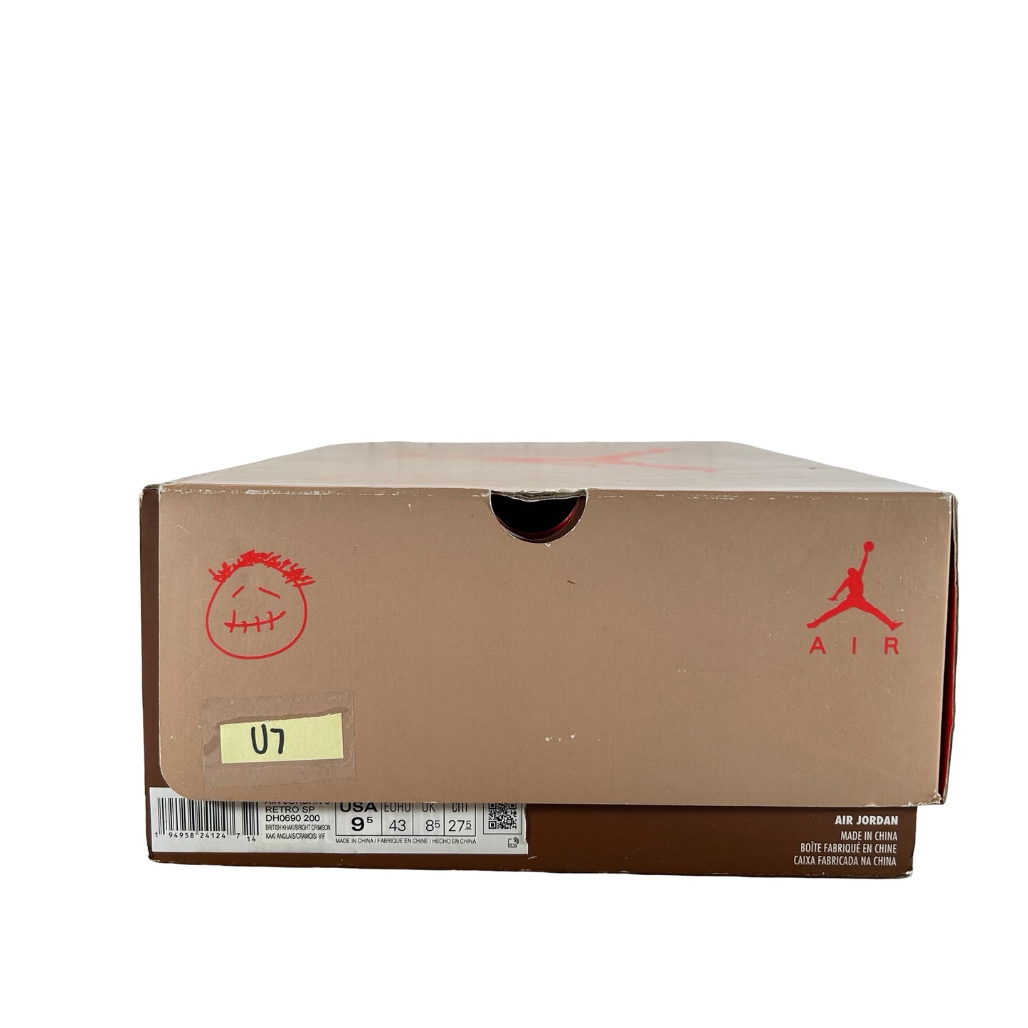 DH0690 200 Jordan 6 Retro Travis Scott British Khaki [USED] - 9.5 M (Used7)
