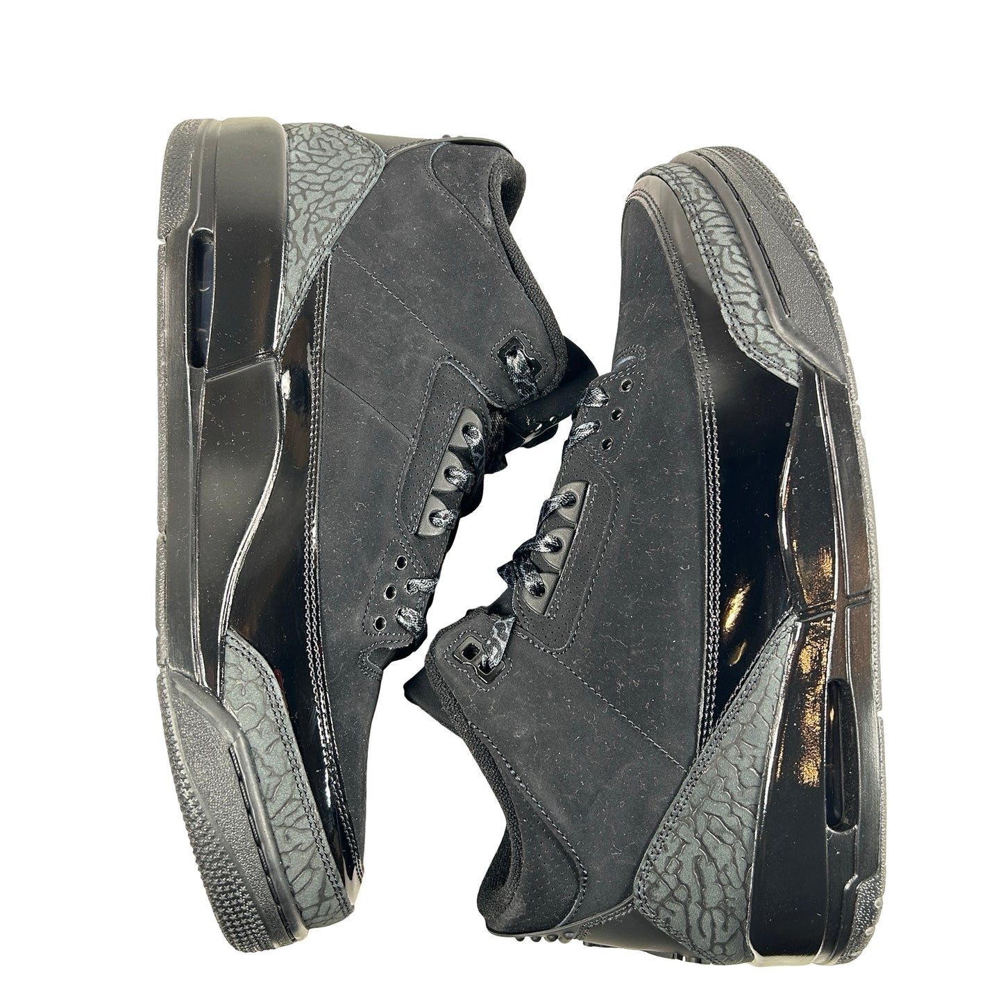 CT8532 001 Jordan 3 Retro Black Cat (2025) [USED] - 12 M (Used2)