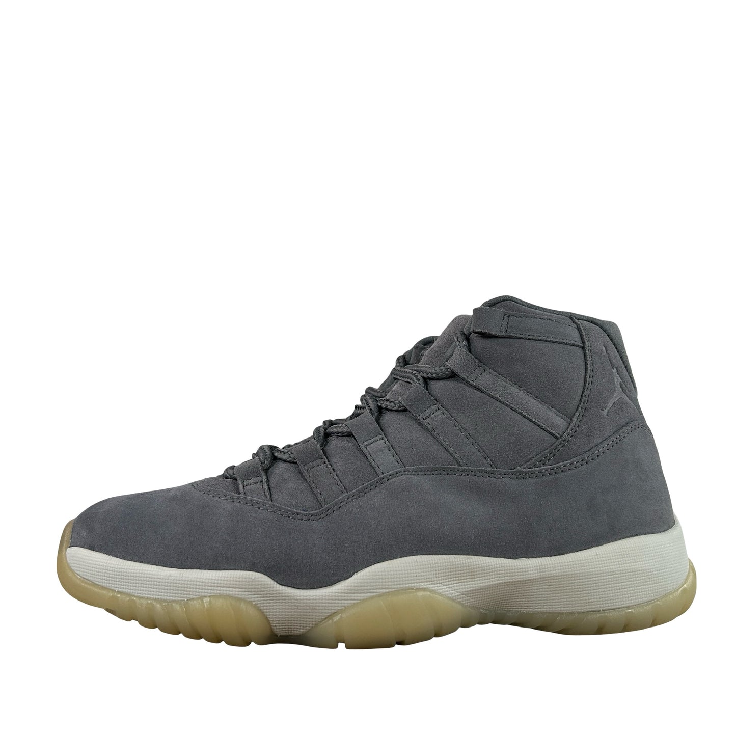 914433 003 Jordan 11 Retro Pinnacle Grey Suede [USED] - 9.5 M (Used)