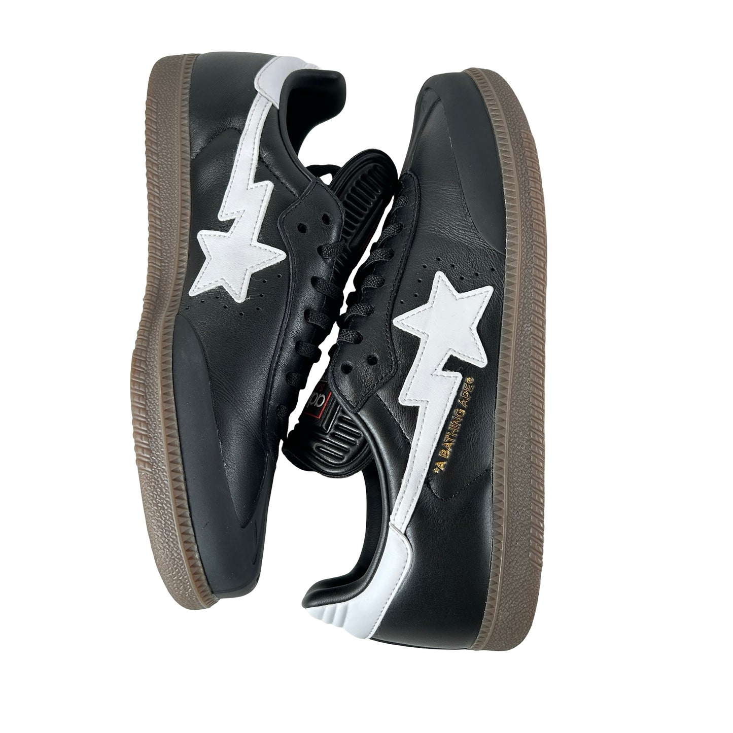 JR9246 adidas Samba Bape Black White Gum [USED] - 9 M (Used)