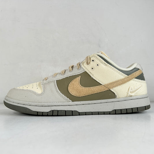 FZ4341 100 Nike Dunk Low Light Bone Dark Stucco (Women's) [USED] - 11.5W (Used)