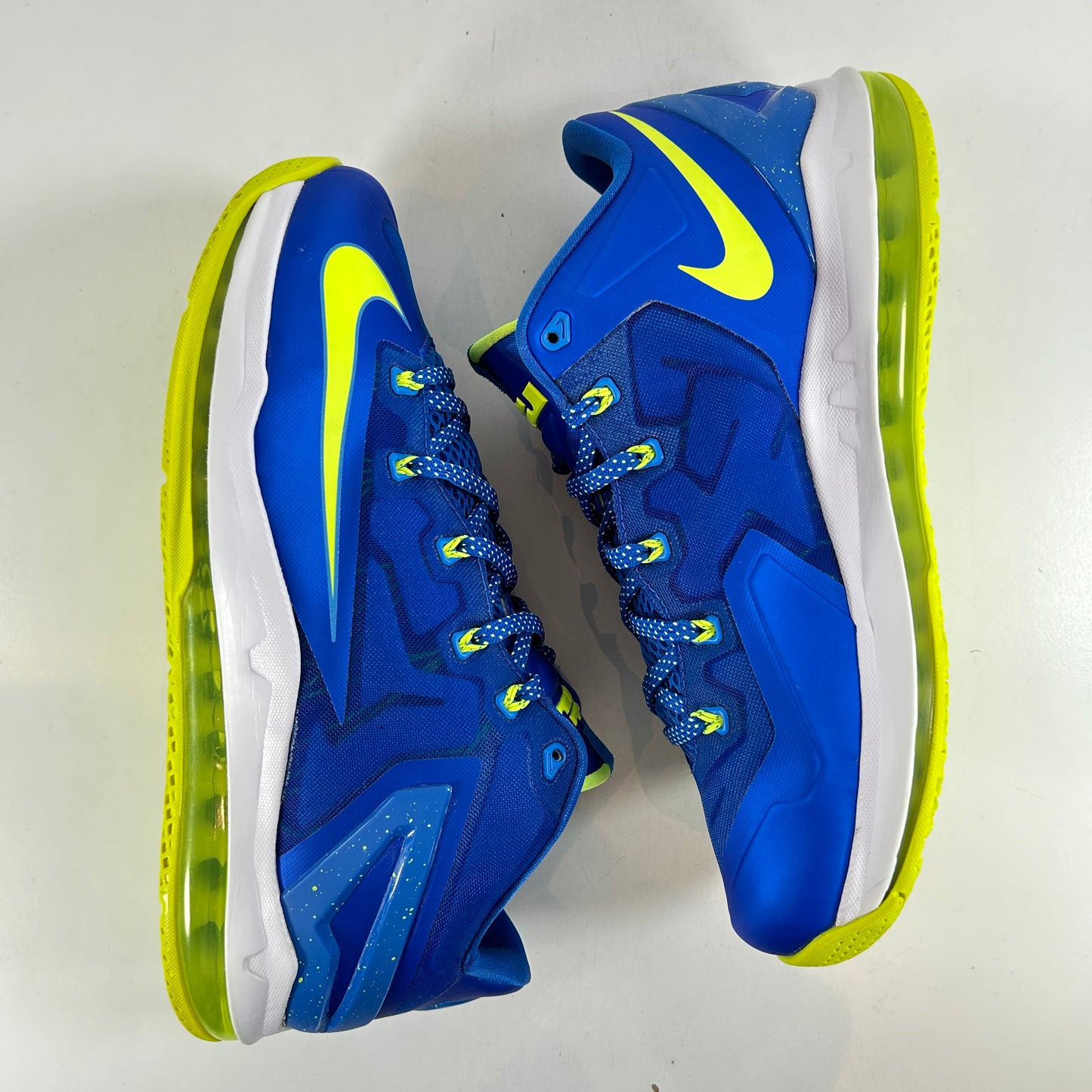 642849 471 Nike LeBron 11 Low Sprite [USED] - 11 M (VNDS) (Replace Box)