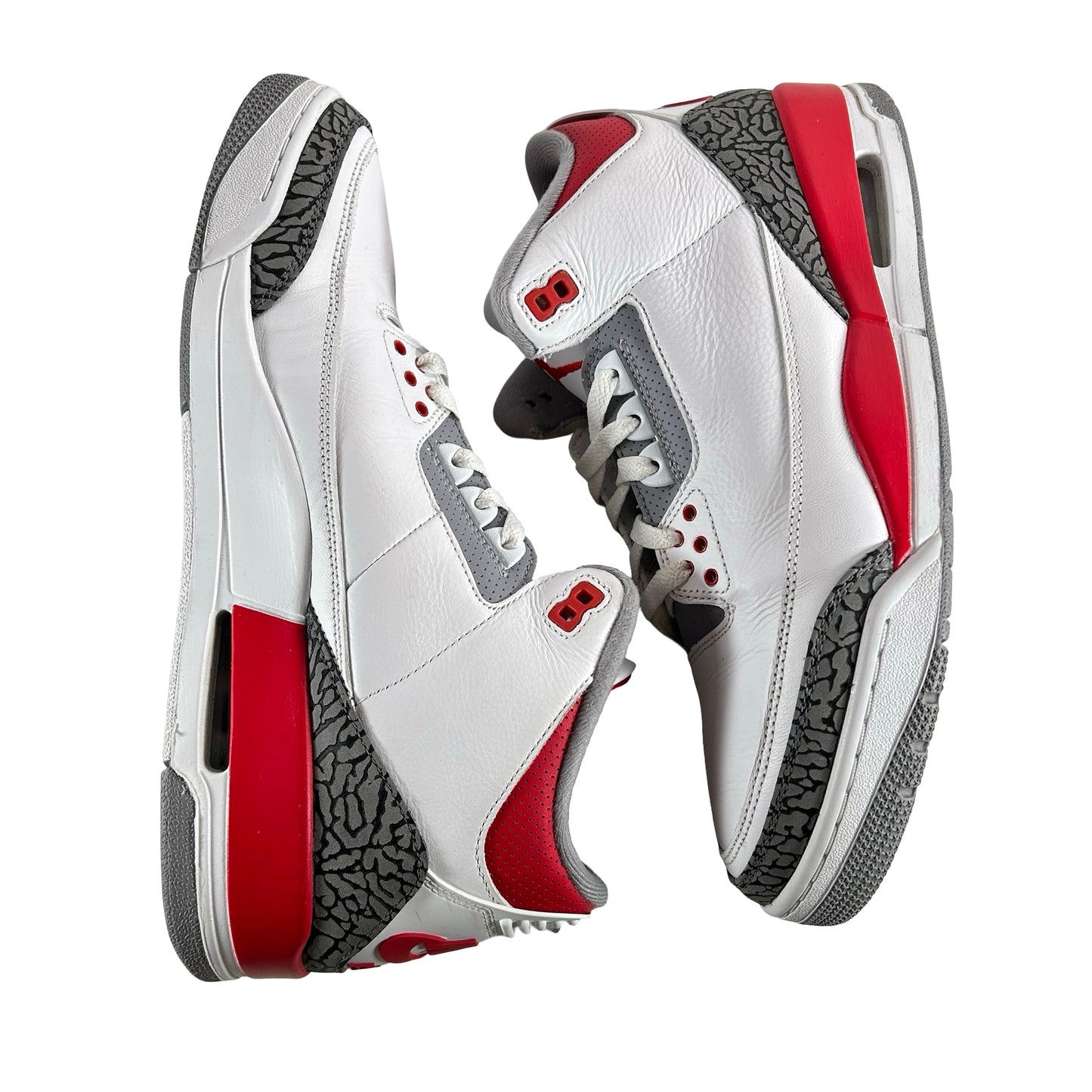 DN3707 160 Jordan 3 Retro Fire Red (2022) [USED] - 12 M (Used8)