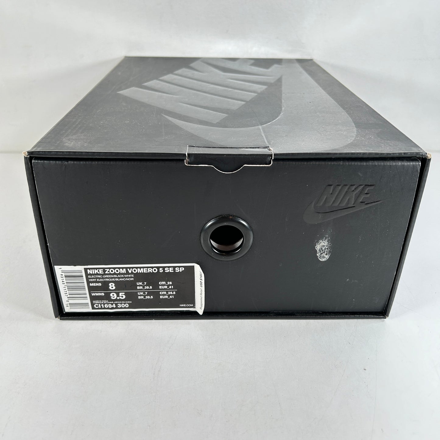 CI1694 300 Nike Zoom Vomero 5 Electric Green Black [USED] - 8 M (Used)