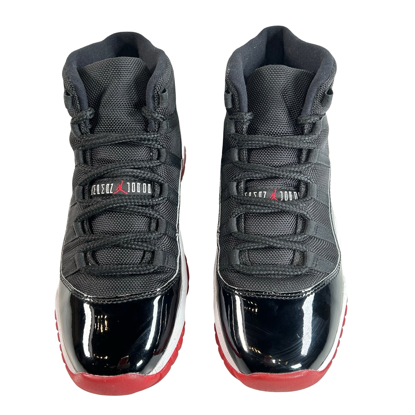 378038 061 Jordan 11 Retro Playoffs Bred (2019) (GS) [USED] - 7 Y (Used)