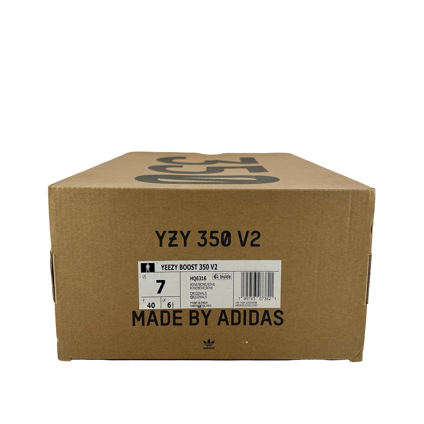 HQ6316 adidas Yeezy Boost 350 V2 Bone [USED] - 7 M (Used)