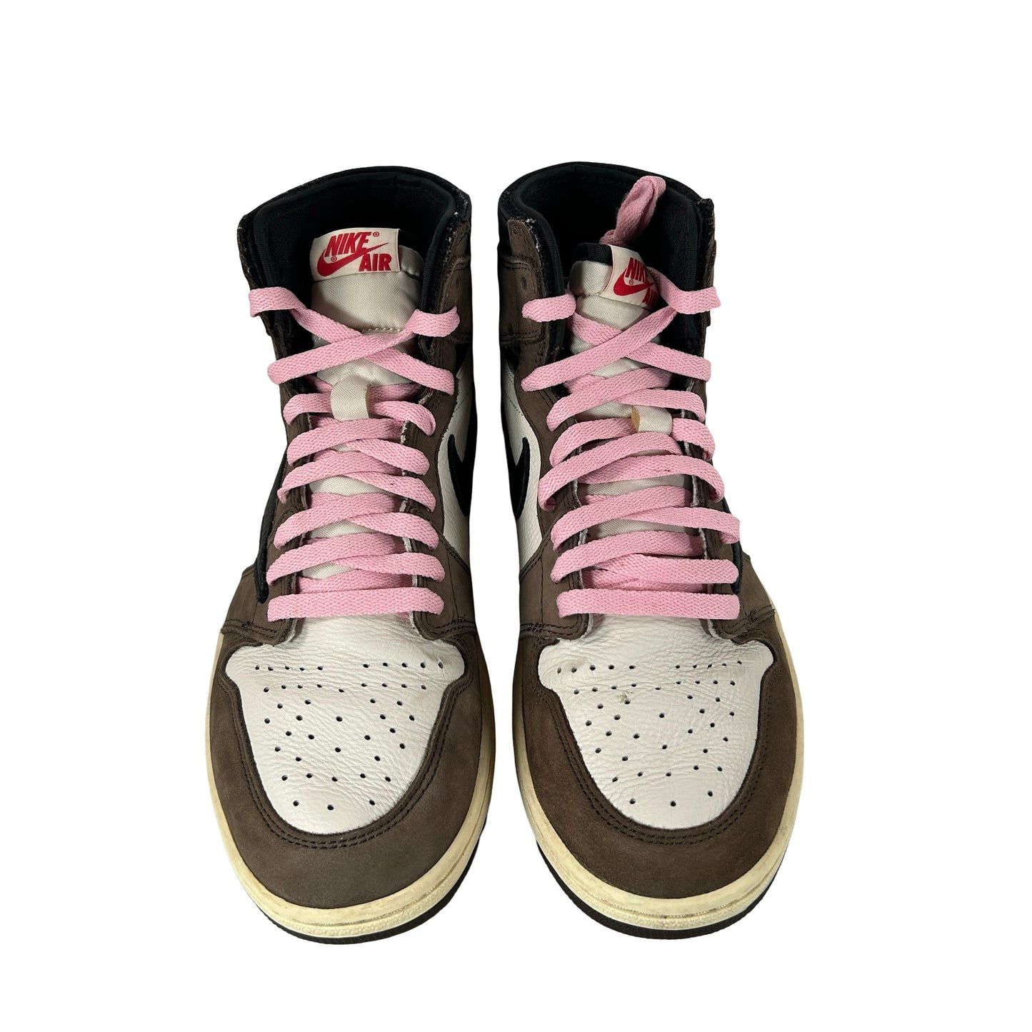 CD4487 100 Jordan 1 Retro High OG SP Travis Scott Mocha [USED] - 10 M (Used)