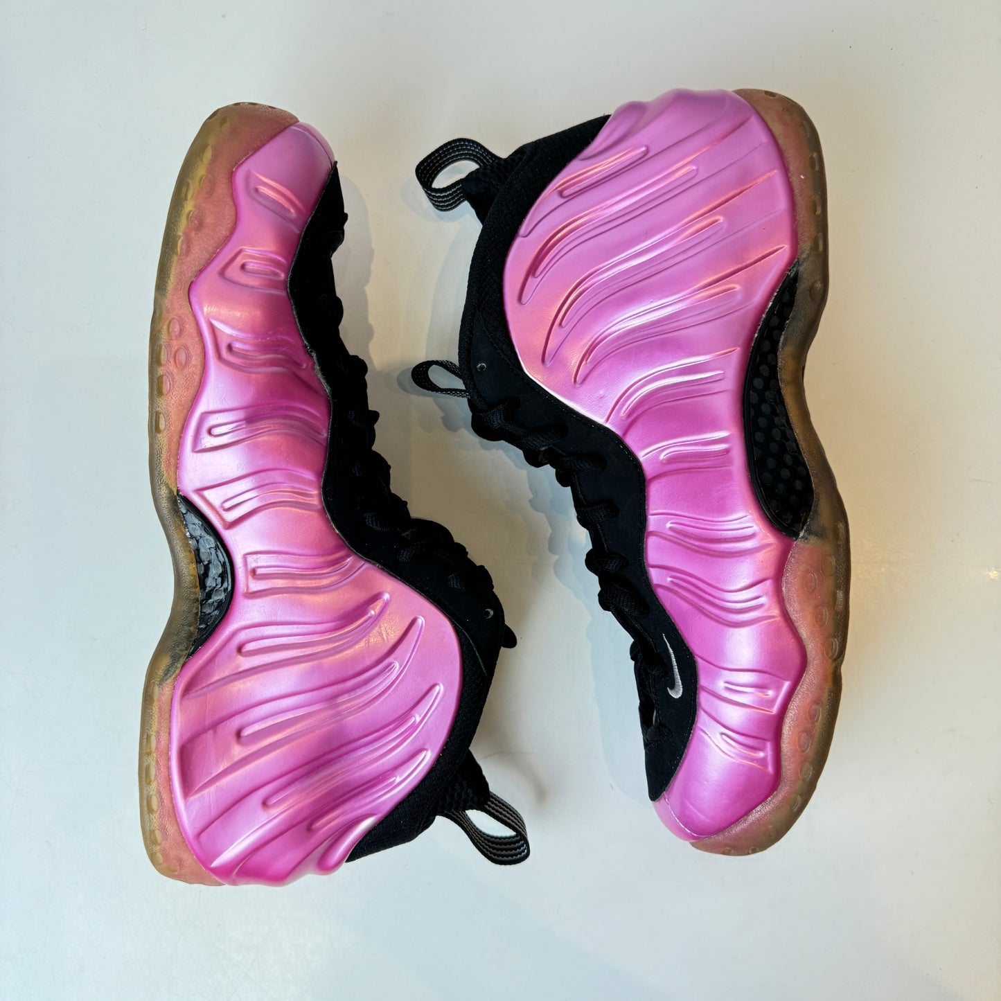 314996 600 Nike Air Foamposite One Pearlized Pink [USED] - 11 M (Used) (No Box)