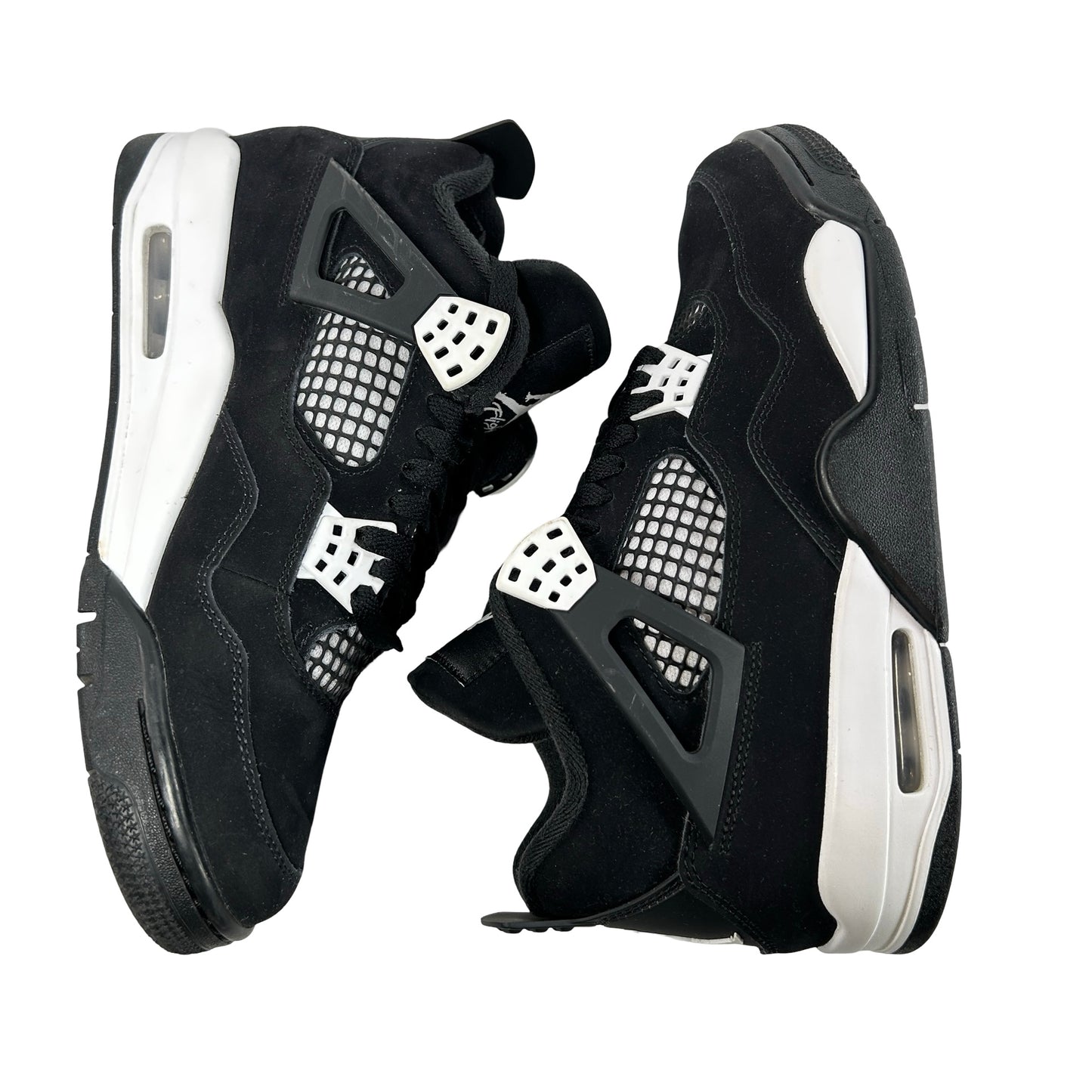 FQ8138 001 Jordan 4 Retro White Thunder [USED] - 8 M (Used3)